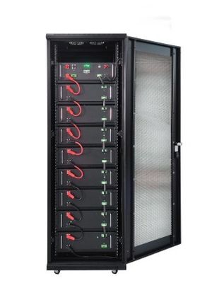LCD ディスプレイが付いているホテルのバックアップ UPS のリチウム電池の貯蔵キャビネットの多用途