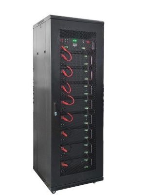 LCD ディスプレイが付いているホテルのバックアップ UPS のリチウム電池の貯蔵キャビネットの多用途