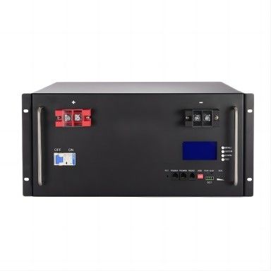 銀行電源のための51.2V 100AH BMSのリチウム イオン電池の再充電