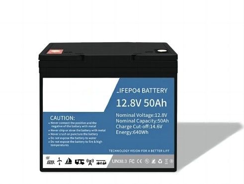 海洋力のためのBluetoothの防水LifeP04リチウム電池12.8V 50AH