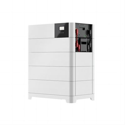 10KWH 20KWH 30KWH CE 積み重ねられるライフPO4 バッテリーパック 貯蔵システム 単相ソーラーインバーター 電力 ソーラーシステム