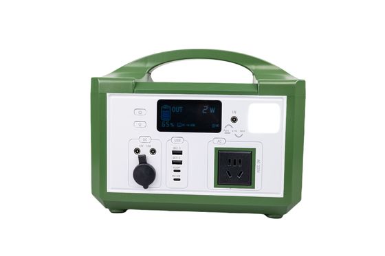 高効率のAC 300W 220V出力 携帯太陽光発電機 充電可能なライフPO4 バッテリー 屋外ハイキング用