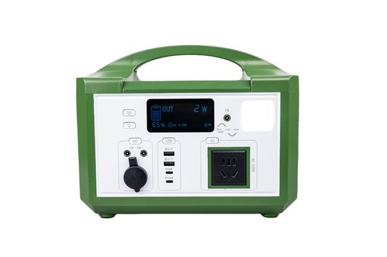 急速充電 MPPT 太陽光コットロール 600W パワーグリーンプラスチックケース 屋外バックアップシステムのための太陽光発電機