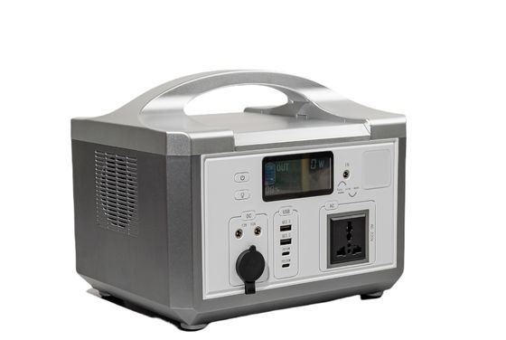 IP65 ポータブル電源 ライフPO4 600WH バッテリー出力 1200Wまで キャンプ用/家庭用太陽光発電機