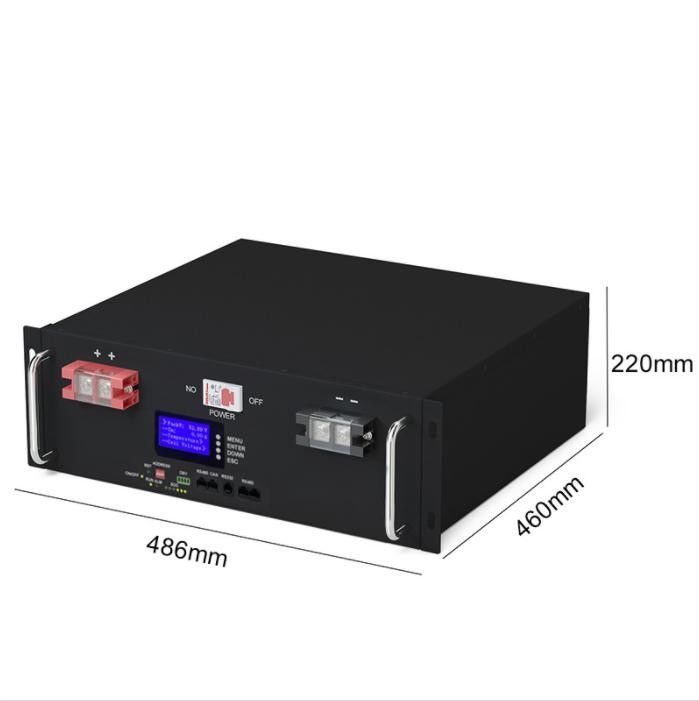 病院のための反腐食のエネルギー貯蔵のリチウム電池 3U シャーシ 26650
