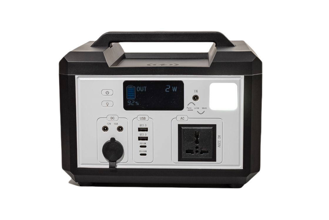 長寿命 220V 50HZ シングルウェイインバーター ポータブルジェネレーター 緊急用電源用LEDライト付き 発電所