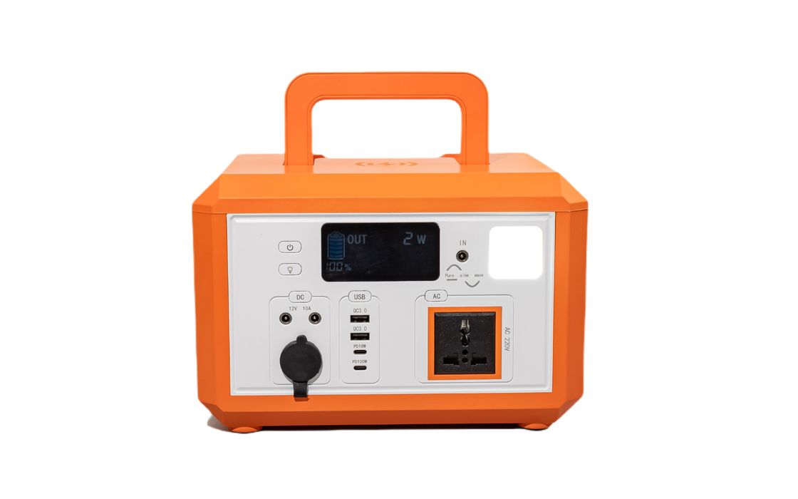 リチャージライフPO4 3.2V15AH バッテリー 高エネルギー密度 220V 110V 電動工具用のLCD付きポータブルAC電源ステーション