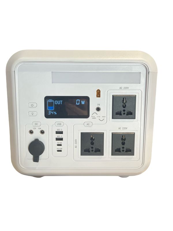 防爆ハンドヘルド 快速充電 3時間以内 1500W 携帯太陽光発電機 ブルーツ付き 露天キャンプ用